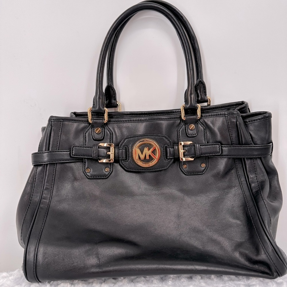 Michael Kors Black Satchel Bag
